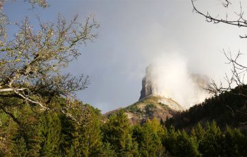 Le Mont Aiguille dans le Vercors