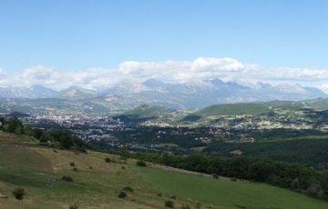 Vue panoramique du bassin gapençais, photo Wikipédia