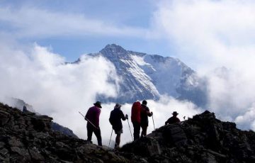 Au dessus du lac De Grattaleu