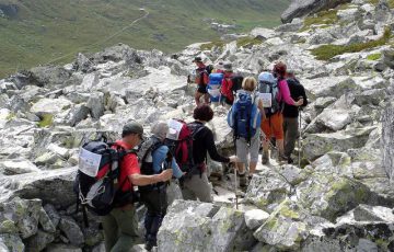 Passage de pierriers