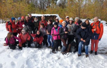 groupe GTA dans la neige